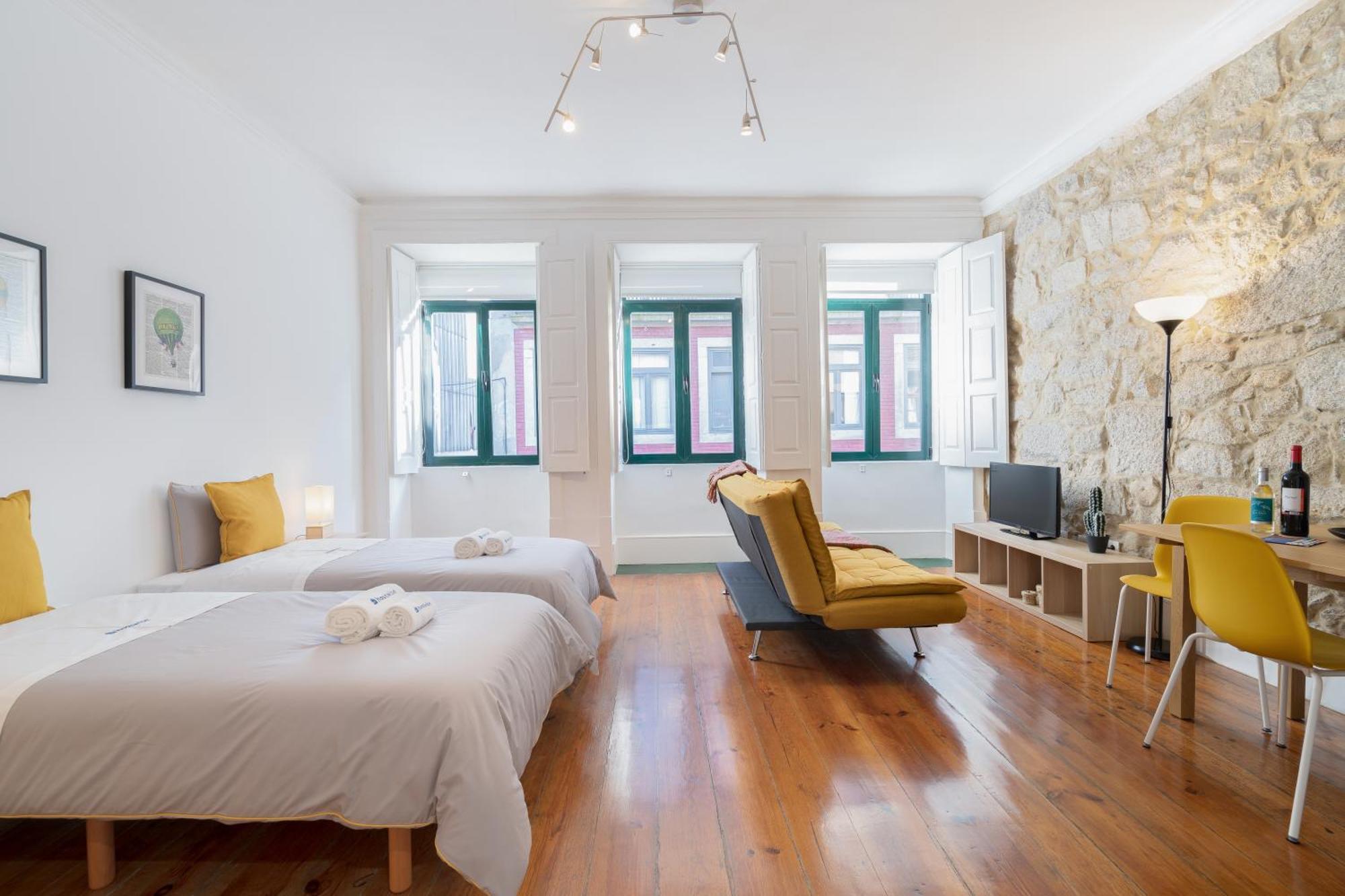 Host Wise - Modern Studios With Terrace - Walk Everywhere OOporto Rum bild
